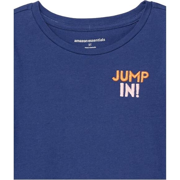 NWT New 3 Amazon Essentials Girls' Long-Sleeve Tunic T-Shirts Youth Size Small - Picture 5 of 6